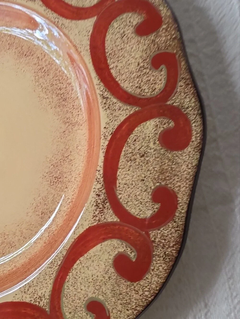Casa Cristina Home Collexrion By Cbk Vintage Dinner Plate 12